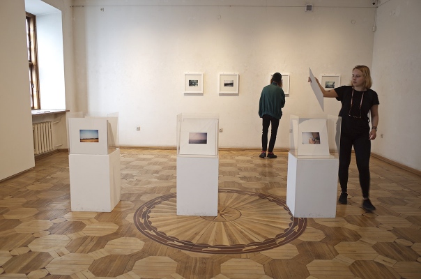 Installation view, the audience were invited to explore the pleasure of ignorance by filling the frames with their own selection of 75 photographs &amp;nbsp;